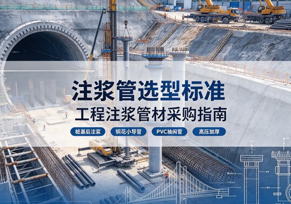 环翠注浆管选型标准